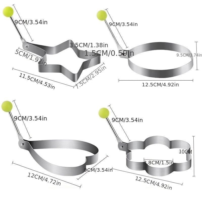 Stainless Steel Egg Shaper Mould Kitchen Cooking Tools