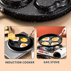 Non Stick Cast Iron Skillet for Gas Stove Top and Induction Cooker