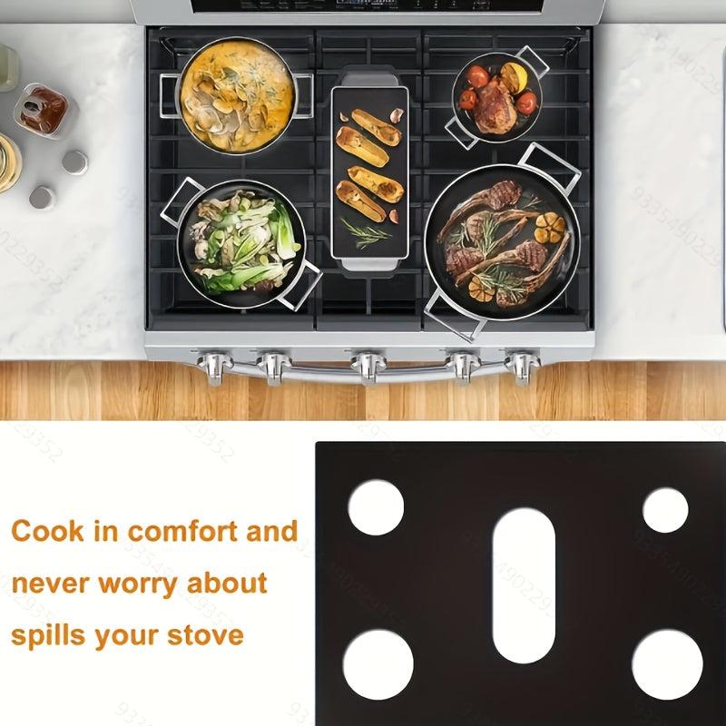 Gas Stove Cover Reusable Nonstick Stove Liner Washable