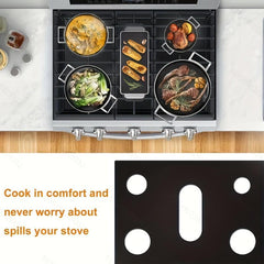 Gas Stove Cover Reusable Nonstick Stove Liner Washable