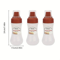 3PCS Condiment Squeeze Bottles for Sauces/Icing, Arts and Crafts