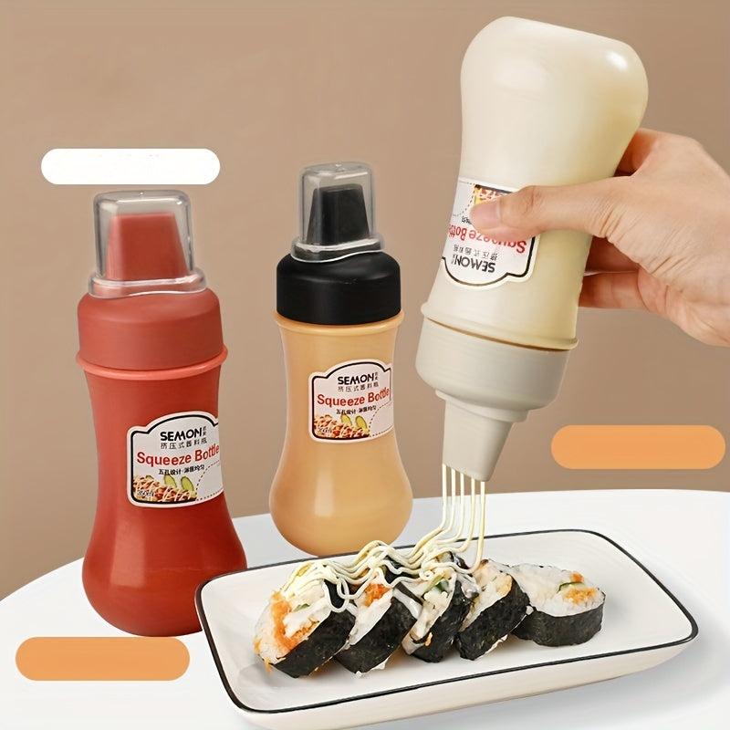 3PCS Condiment Squeeze Bottles for Sauces/Icing, Arts and Crafts