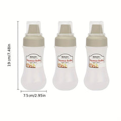 3PCS Condiment Squeeze Bottles for Sauces/Icing, Arts and Crafts