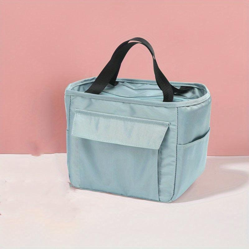 Large Capacity Aluminum Foil Insulated Lunch Bag Portable Handbag