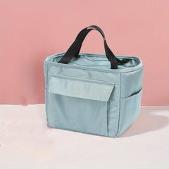 Large Capacity Aluminum Foil Insulated Lunch Bag Portable Handbag