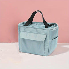 Large Capacity Aluminum Foil Insulated Lunch Bag Portable Handbag