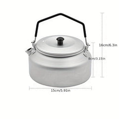 Lightweight Aluminum Camping Kettle for Outdoor Cooking