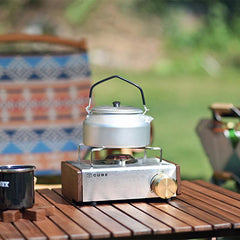 Lightweight Aluminum Camping Kettle for Outdoor Cooking