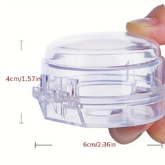 2pcs Child Proof Stove Knob Covers Clear View Kitchen Gadgets