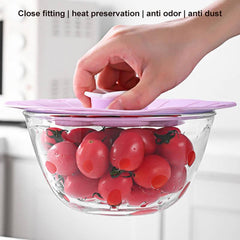 Silicone Lids for Microwave Bowls Cups Pots - BPA Free