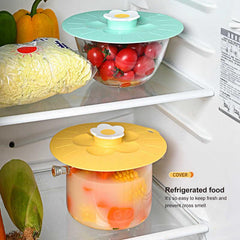 Silicone Lids for Microwave Bowls Cups Pots - BPA Free