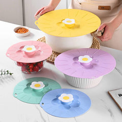 Silicone Lids for Microwave Bowls Cups Pots - BPA Free