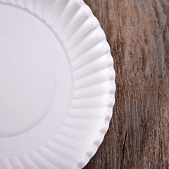 25pcs Disposable Plates Paper Plate 15 24 Cm