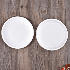 25pcs Disposable Plates Paper Plate 15 24 Cm