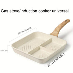 3 Hole Frying Pan Omelet Pan Non-stick Egg Pancake Pan