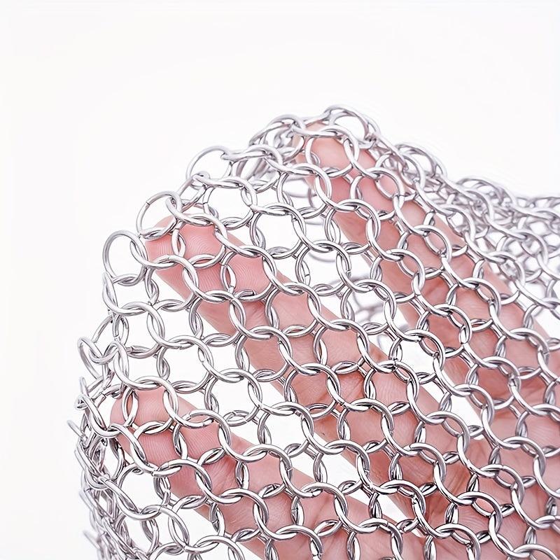 Stainless Steel Pot Brush Chain Net Scrub Brush