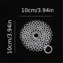 Stainless Steel Pot Brush Chain Net Scrub Brush