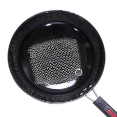 Stainless Steel Pot Brush Chain Net Scrub Brush