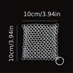 Stainless Steel Pot Brush Chain Net Scrub Brush