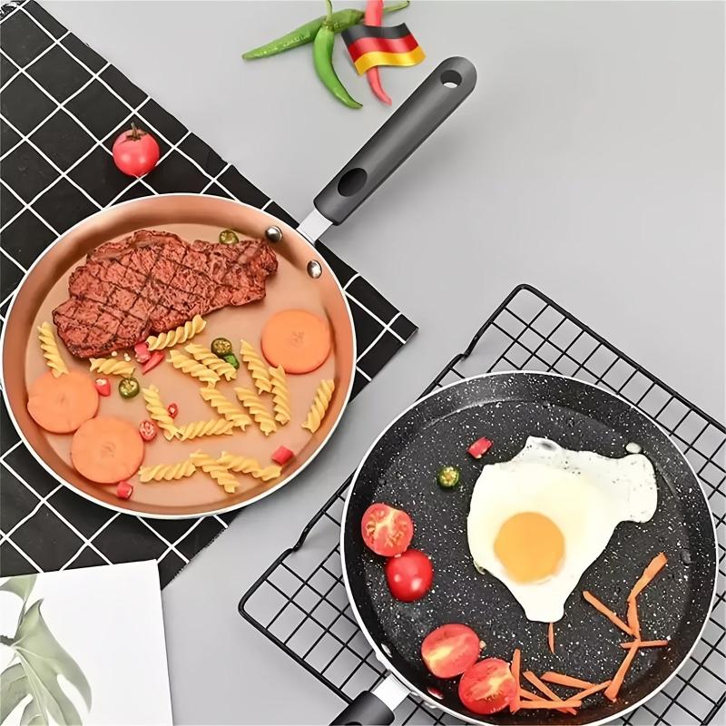Non Stick Crepe Pan Omelette Pan Breakfast Pot Induction Safe Saucepan