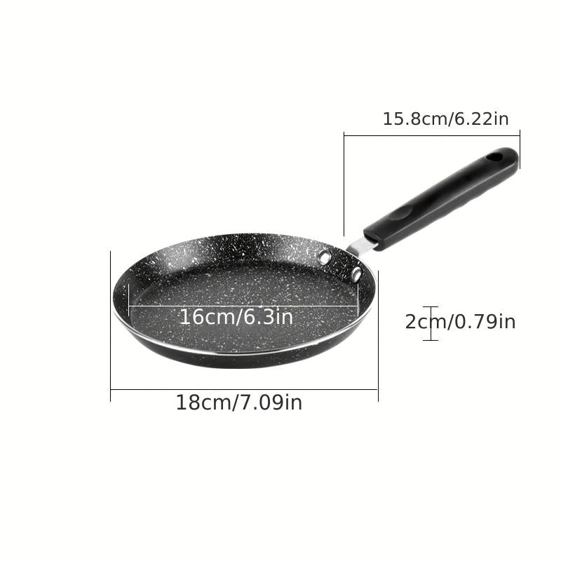 Non Stick Crepe Pan Omelette Pan Breakfast Pot Induction Safe Saucepan
