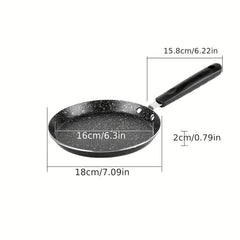Non Stick Crepe Pan Omelette Pan Breakfast Pot Induction Safe Saucepan