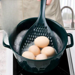 Durable Slotted Spoon For Hot Foods Kitchen Scoop And Colander Strainer