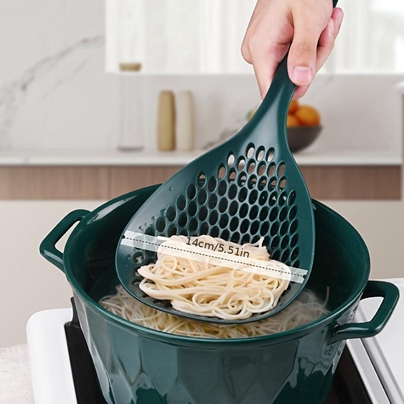 Durable Slotted Spoon For Hot Foods Kitchen Scoop And Colander Strainer
