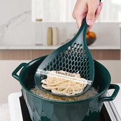 Durable Slotted Spoon For Hot Foods Kitchen Scoop And Colander Strainer