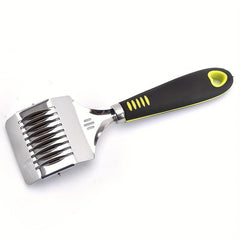 Stainless Steel Noodle Cutter Non-slip Handle Kitchen Cooking Tool