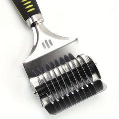 Stainless Steel Noodle Cutter Non-slip Handle Kitchen Cooking Tool