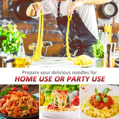 Stainless Steel Noodle Cutter Non-slip Handle Kitchen Cooking Tool