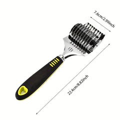 Stainless Steel Noodle Cutter Non-slip Handle Kitchen Cooking Tool