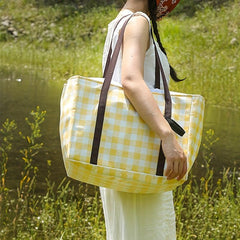 Large Insulated Lunch Box Bag for Beach Picnic Travel Leak Proof