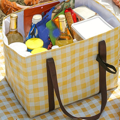 Large Insulated Lunch Box Bag for Beach Picnic Travel Leak Proof