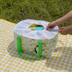 Large Insulated Lunch Box Bag for Beach Picnic Travel Leak Proof