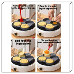 Non Stick Omelette Pan Multifunctional Pancake Pan 1pc Set