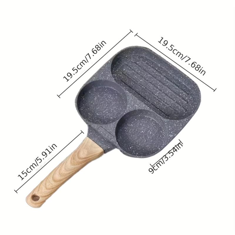 Non Stick Omelette Pan Multifunctional Pancake Pan 1pc Set