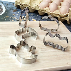 5pcs Ghost Halloween Cookie Cutter Set Stainless Steel Cookie Mold