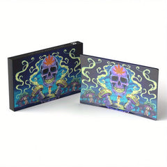Durable Shatter Proof Glass Rolling Tray 16x25 Tobacco Serving Tray
