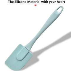 3 Pcs Baking Spatula Set Silicone Brush Mixing Butter Cake Cream Supplies