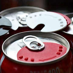 6pcs Beverage Can Lid Seal Cover Reusable Leakproof Can Protector Cover