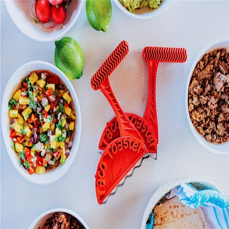 2pcs Healthy Taco Shells for Toaster Oven - Crispy & Perfect Tacos