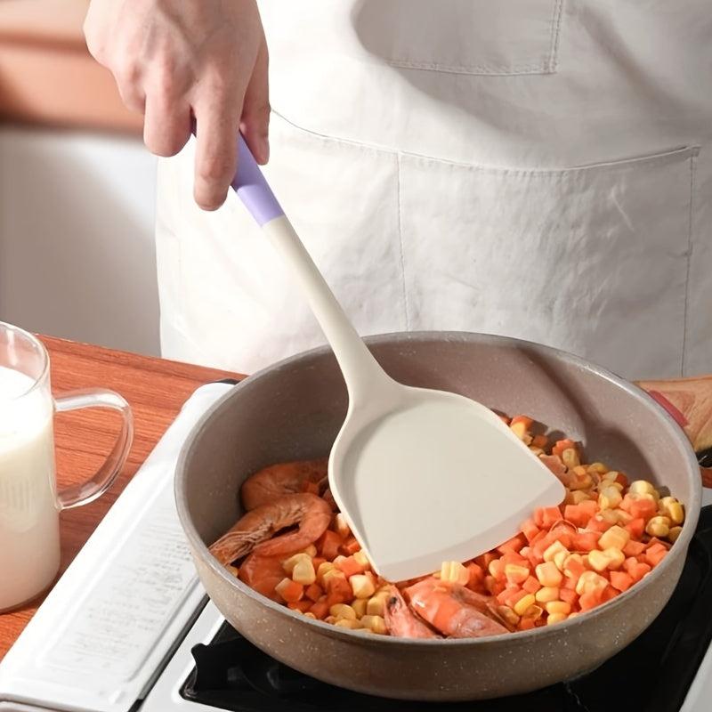 3pcs Silicone Cooking Utensils Set Non stick High Temp Resistant Kitchenw