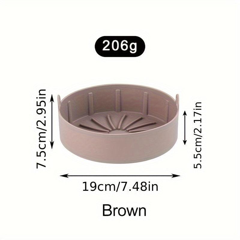 Air Fryer Silicone Pot Square Baking Tray Replacement Grill Pan Accessories