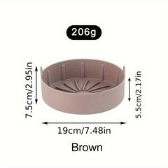 Air Fryer Silicone Pot Square Baking Tray Replacement Grill Pan Accessories