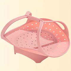 Silicone Steamer Basket for 6 & 8 Quart Cookers - Baking & Cooking Essential