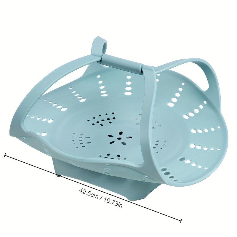 Silicone Steamer Basket for 6 & 8 Quart Cookers - Baking & Cooking Essential