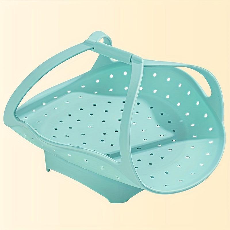 Silicone Steamer Basket for 6 & 8 Quart Cookers - Baking & Cooking Essential