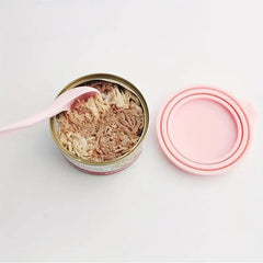 3pcs Silicone Pet Food Can Lid for Standard Size Cans